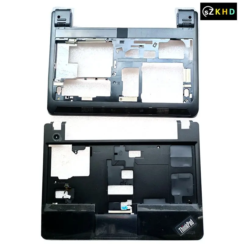 

New C shell palm rest touchpad + D shell for Lenovo ThinkPad Edge E130 E135 E145 Base Bottom Cover Lower Case 04W4345 00JT246