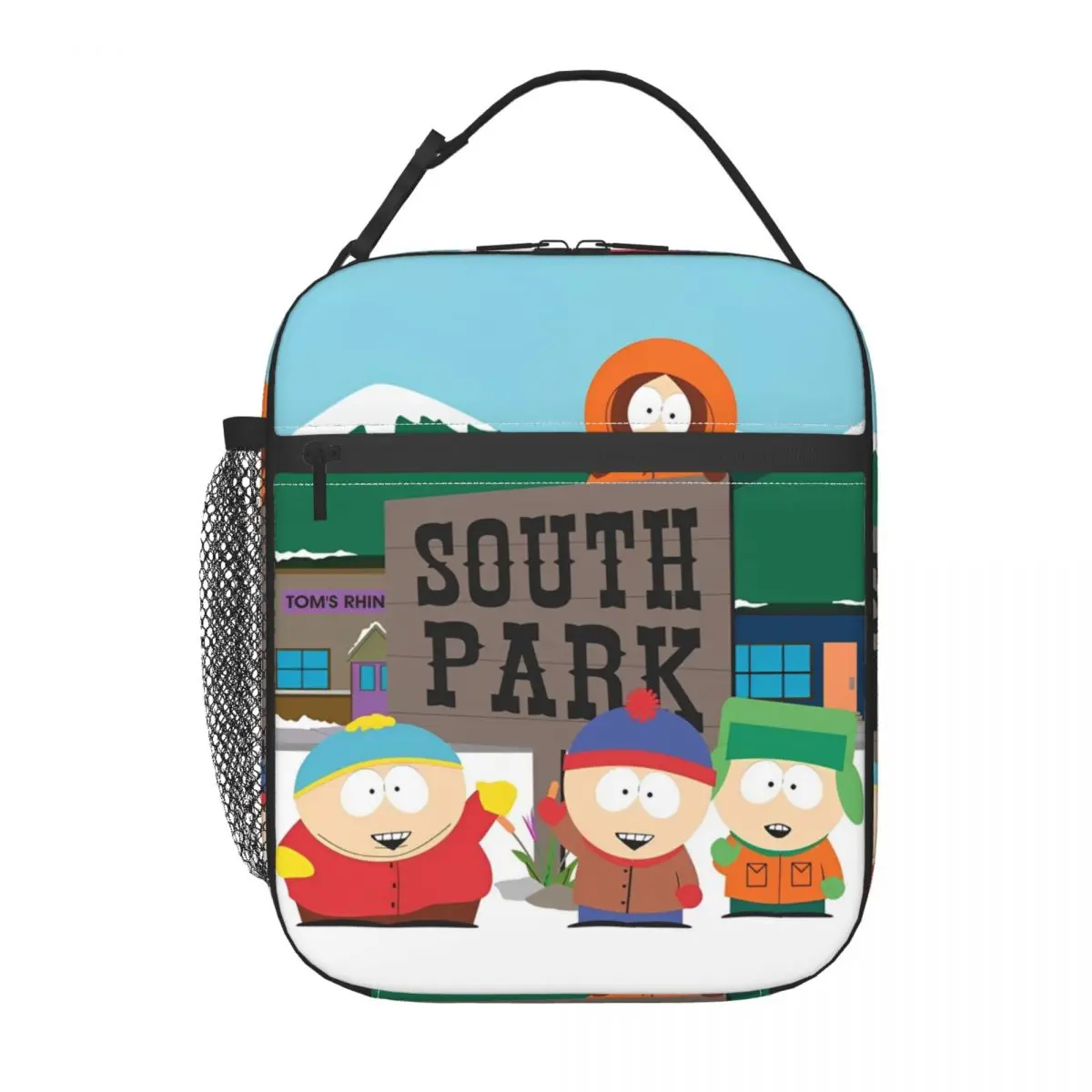 Souths Parked Merch Insulated Lunch Bag For Travel Food Storage Bag Portable Thermal Cooler Lunch Boxes