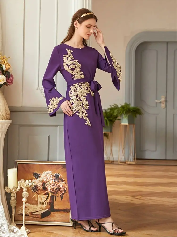 

Ramadan Abaya Damen Dubai Kebaya Muslim Kaftan Dress Islam African Dresses For Prayer Clothes Women Caftan Marocain Robe Femme