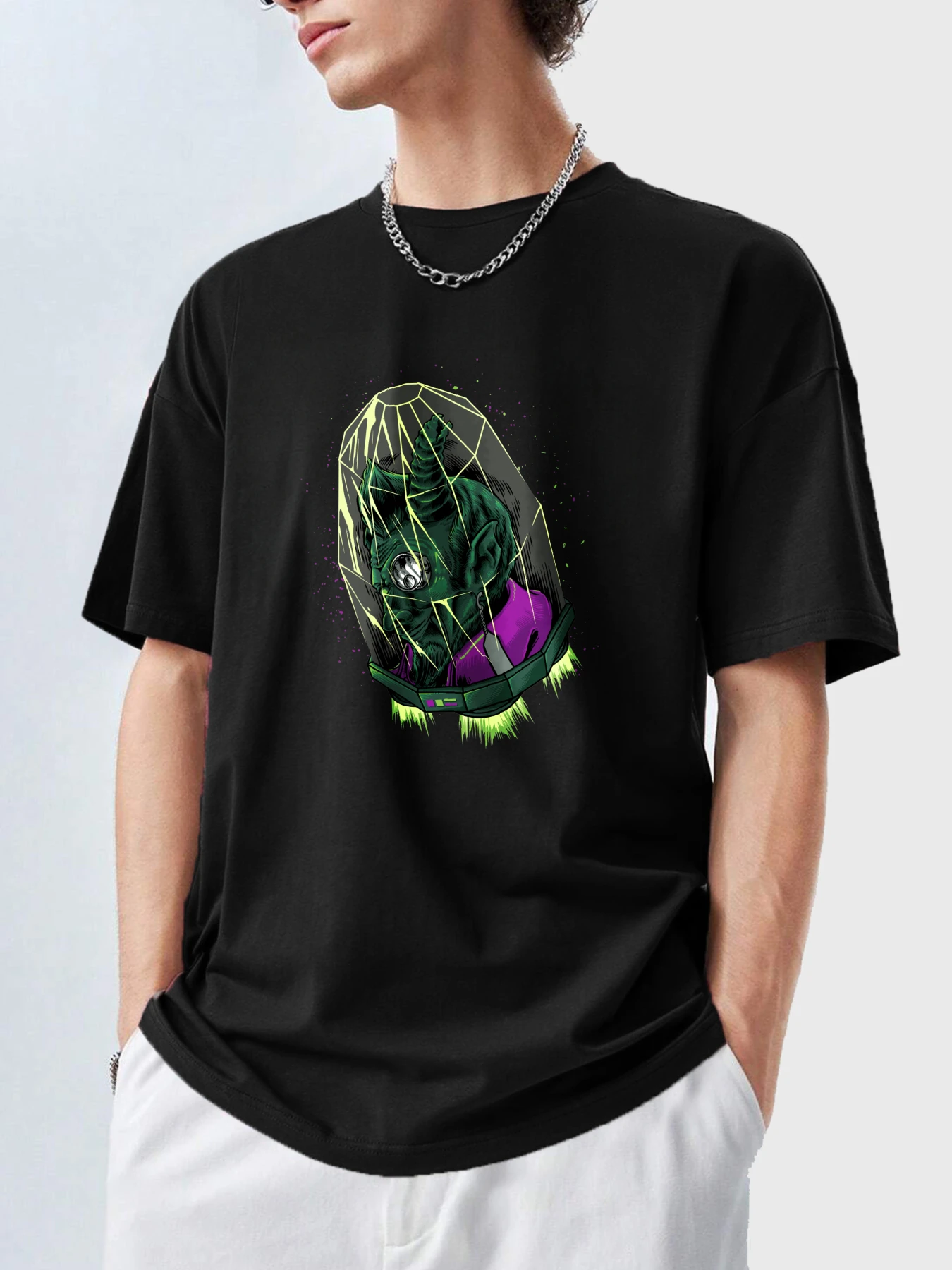 t shirt for men 2025 Men's clothing football t shirt sports Breathable Y2k tops Graphic Summer Running top 100%cotton Printed