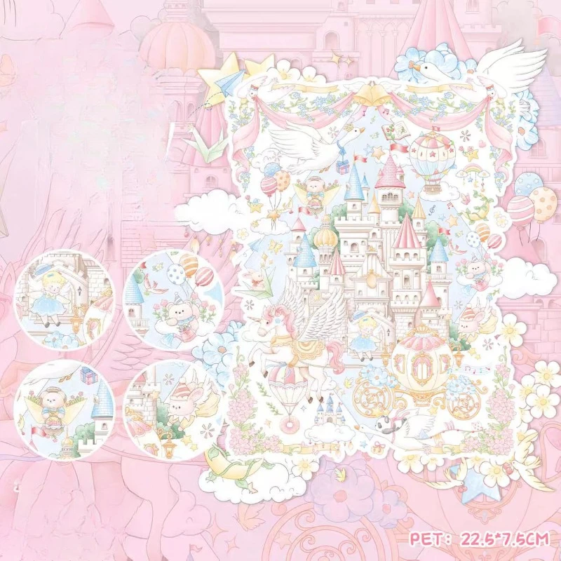 

Набор 3D-наклеек серии Dream Time: миниатюрные сцены для творчества, снятия стресса, декора дневников и скрапбукинга