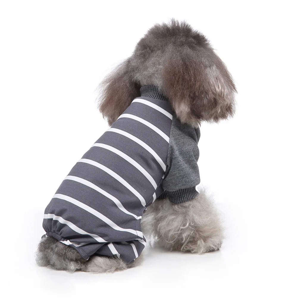 

Pet Pajamas Comfortable Dog Small Dogs Winter Clothes Polyester Supply Household Apparel Puppy Accessory