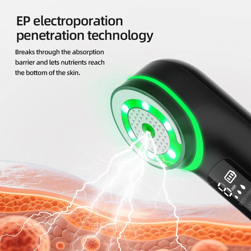 المكتبة الذكية 2025 الجديدة 7 في 1 AI تجديد ضوء الوجه الرقبة رفع جهاز الجمال مايكرو الحالي EP الرعاية مكافحة #3