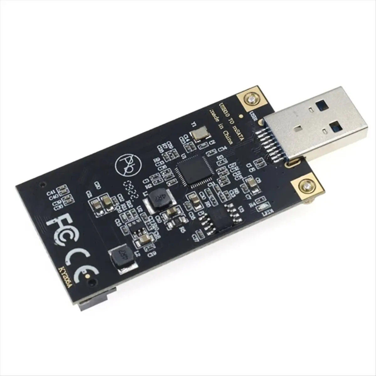 DT!~D1805 HOT-High-Quality Msata to USB 3.0 Solid-State Drive to Mobile Hard Drive ASM1153E Chip Plug and Play for Sizes 30 x 50