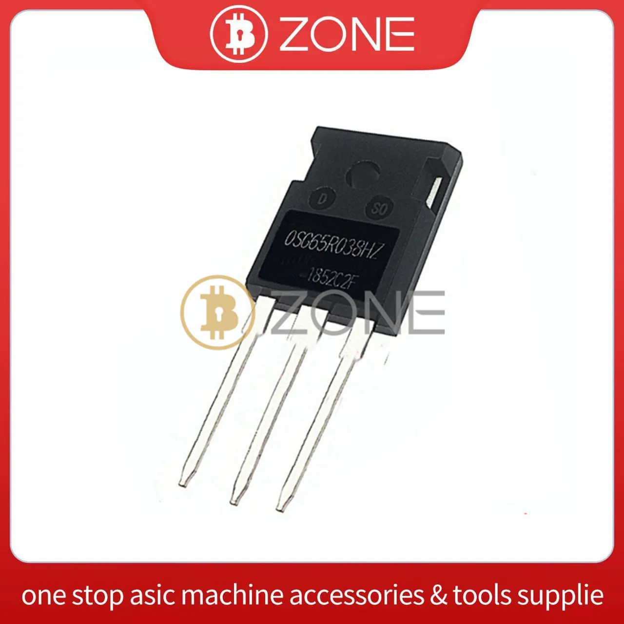 New Original MOSFET Transistor OSG65R038HZ N-channel Power Suitbale For Antminer WhatsMiner Switching Power Supply Repair