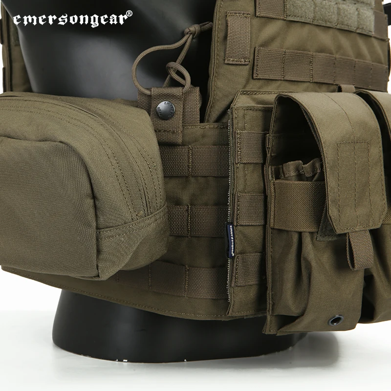 Emersongear LBT6094A Style Tactical Vest Plate Carrier W 3 Pouches 762 5.56 Airsoft Hunting Body Armor Protective Gear Nylon
