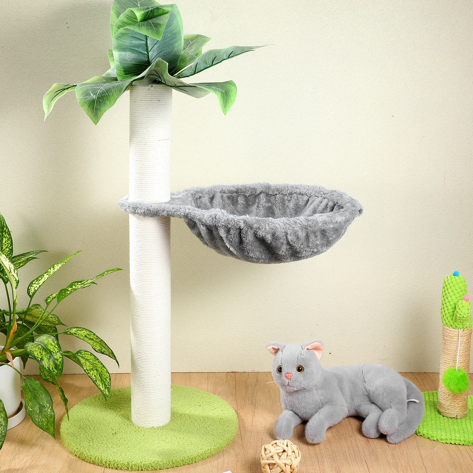 

DIY кошачий подвесной гамак, уютное круглое гнездо, корзина, шезлонг, кровать для домашних кошек, упражнения для скалолазания, замена кошачьего гнезда