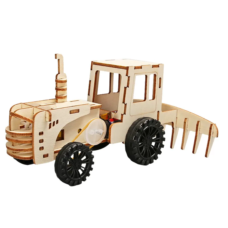 Tecnología DIY, modelo de máquina agrícola de pequeña producción, modelo de ensamblaje manual, Material Experimental científico