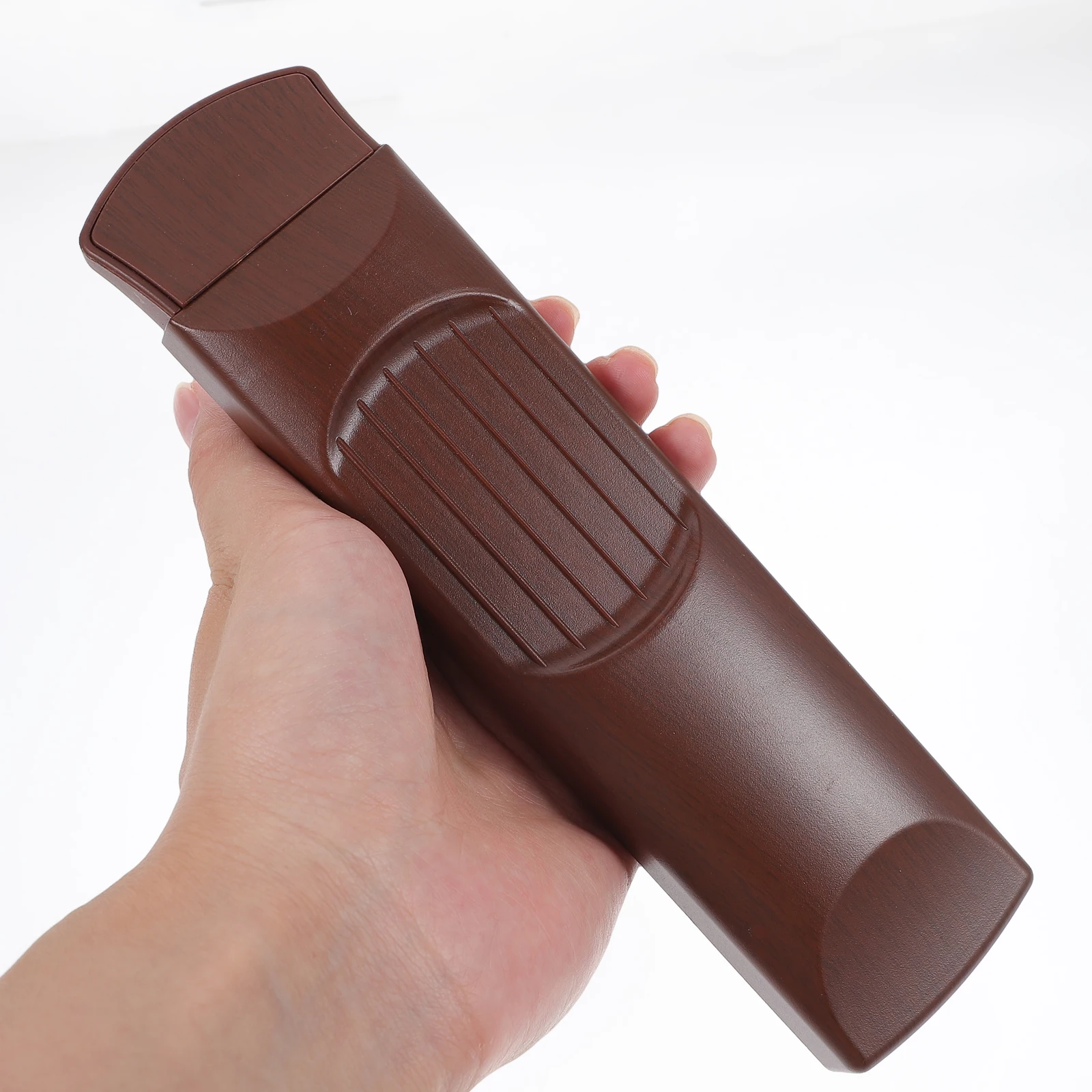 

Pocket Guitar 6 String 4 Fret Acoustic Portable Bamboo Finger Board Chord Trainer Lightweight Compact Practice Tool
