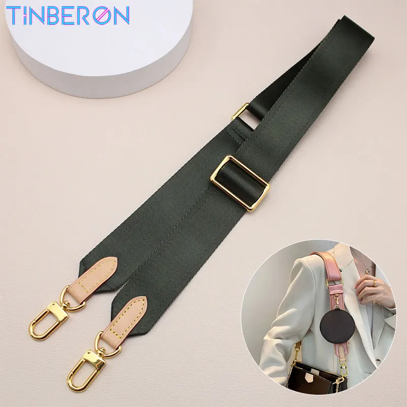 

TINBERON Shoulder Strap For Luxury Bag Adjustable Canvas Handbag Bag Strap Webbing Wide Bag Shoulder Strap Accessories Bag Strap