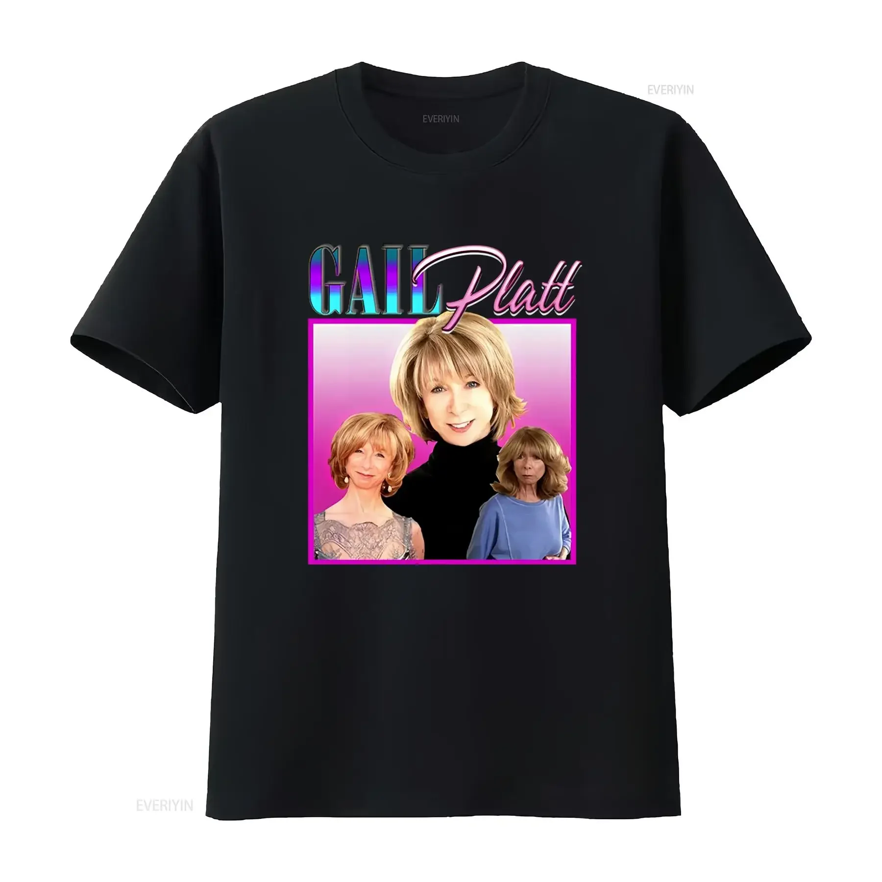 Camiseta GAIL PLATT Homage Coronation Street Vintage 90s Corrie Funny de manga larga o corta vintage lavada para hombre transpirable