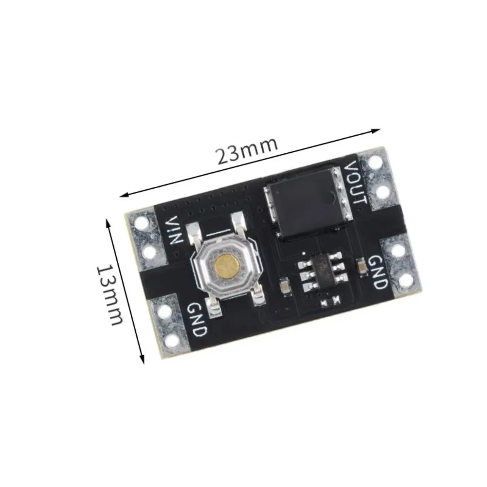 5-Pack 10A Single-Button Switch Module XL-10AH XL-10AL Low Power Consumption Bistable For Car Light Fan DC Control