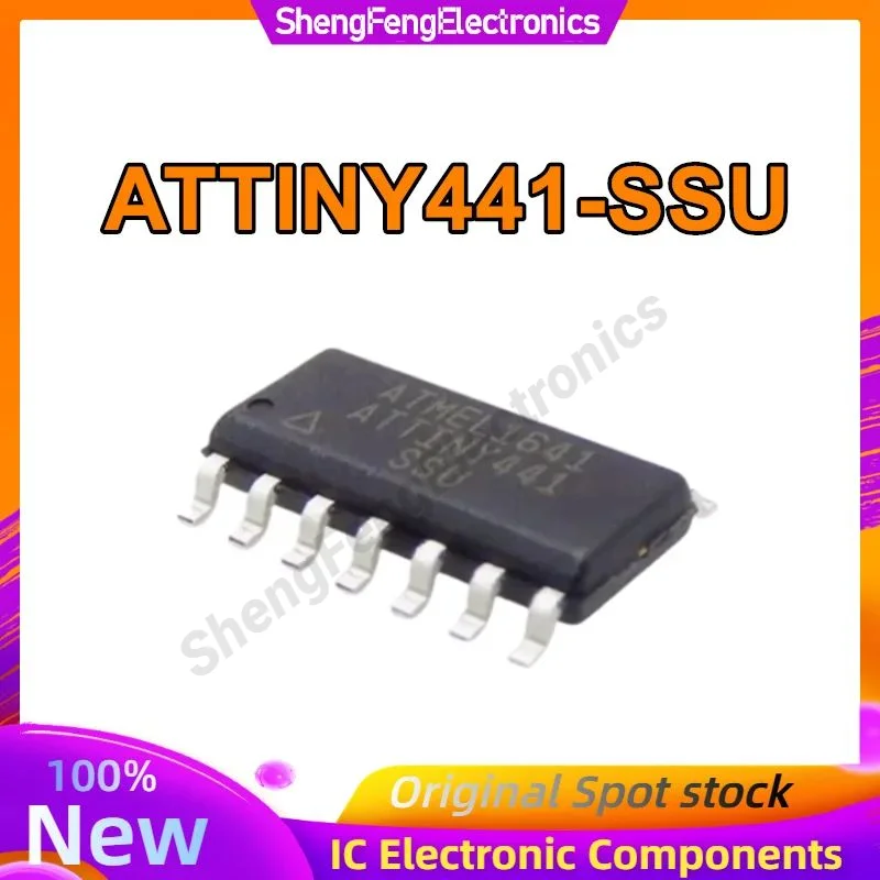 Piezas ATTINY441 SSU sop-14, 5 ATTINY441-SSU, 100% nuevo, Original, en stock