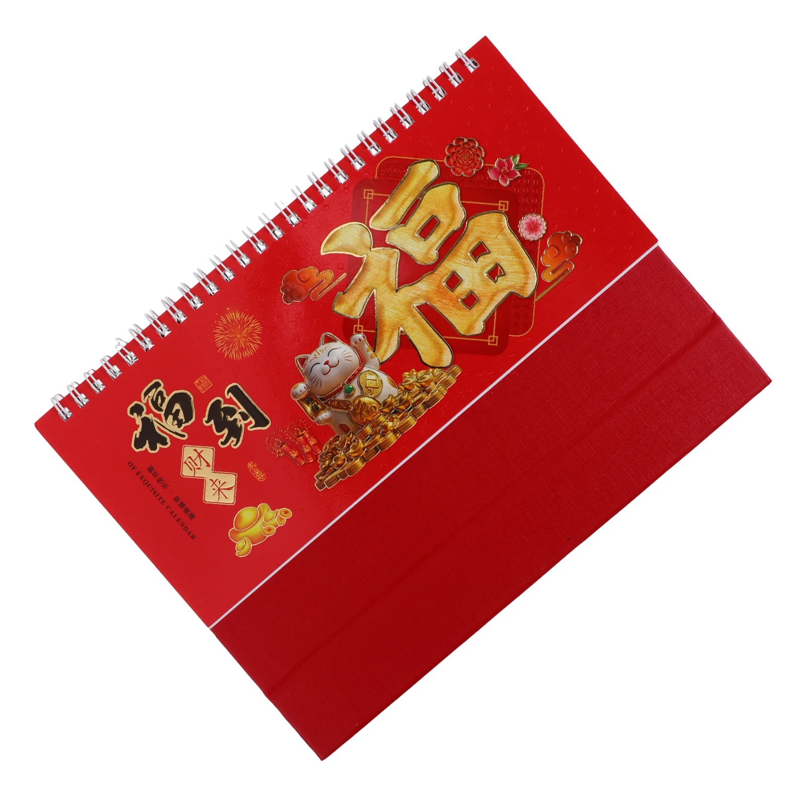 

2026 Standing Desk Calendar: Horse Zodiac Year Retro Style Table Planner For Home Office Lunar New Year Gifting