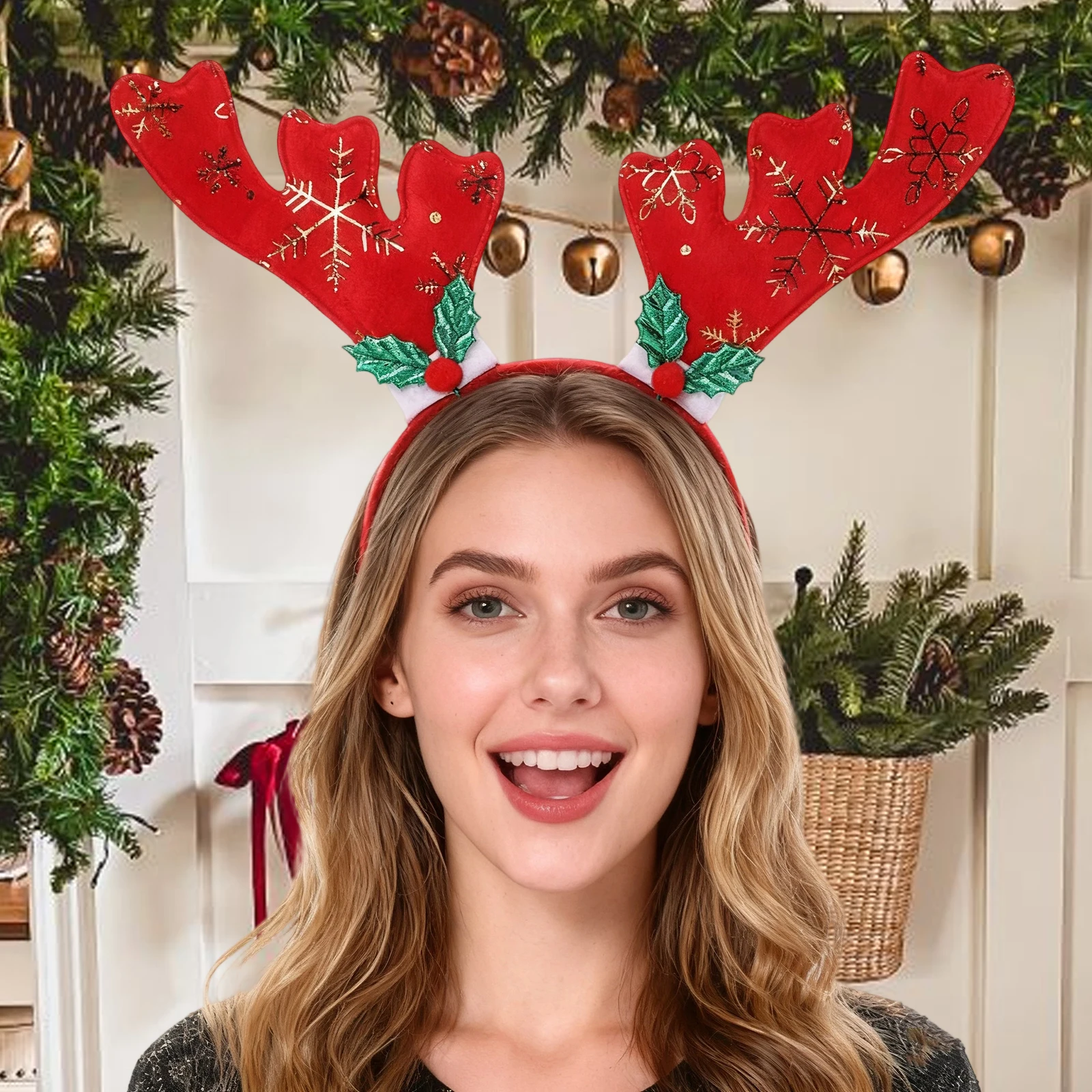Volwassenen Kinderen Rendierge - Reindeer Antlers Headband recensie en prijs