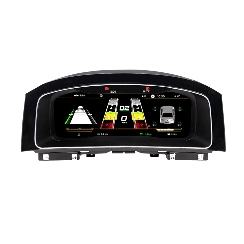 12.3 ''Lcd Digitale Dashboard Cluster Voor Vw Golf7 MK7 2013-2020 Jaar Ntg4.5 Auto Radio Instrumentenpaneel cockpit