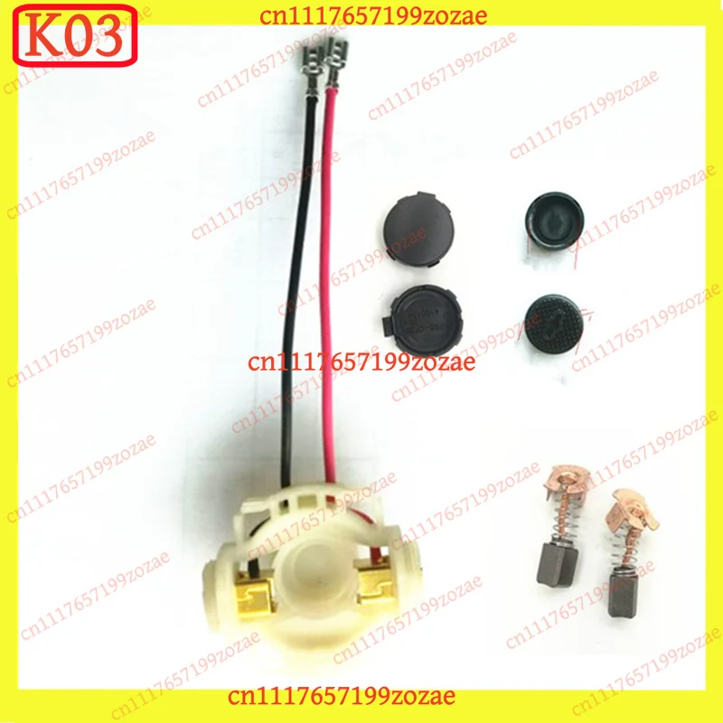 k3 Carbon Brush Holder 638921-2 638448-2, Compatible with BGA450 BGA452 DGA452 BGD800 Power Tool Parts