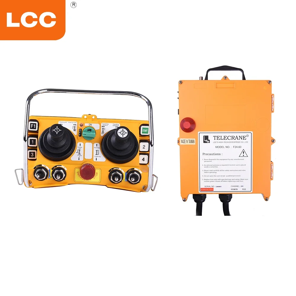 F24-60 Telecrane Radio Crane Remote Control Joystick Industrial Remote Control For Concrete Pump Crane