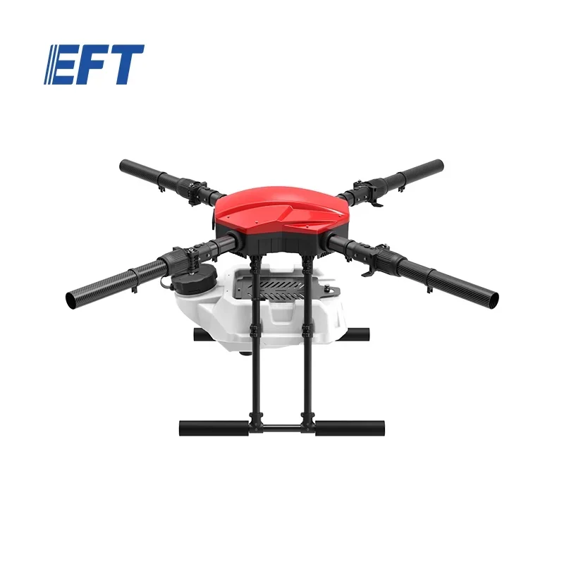 EFT E410P 10L10Kg upgraded version four-axis agricultural spray rack 1393mm wheelbase waterproof folding frame