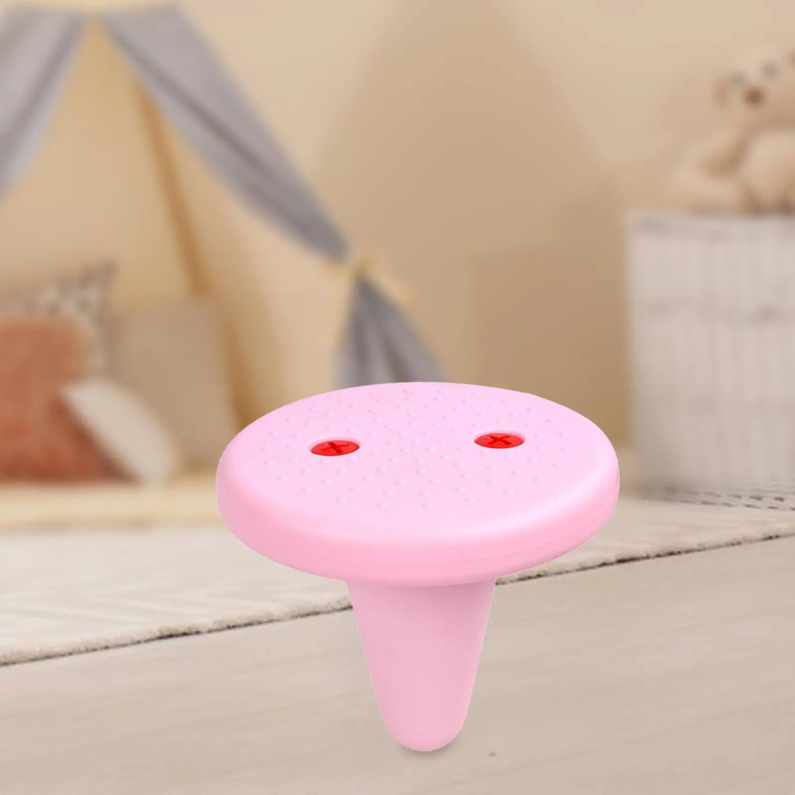 Kids Active Stool Single Legged PE Durable Smooth Seat for Classroom Kindergarten Focus and Balance Training Use