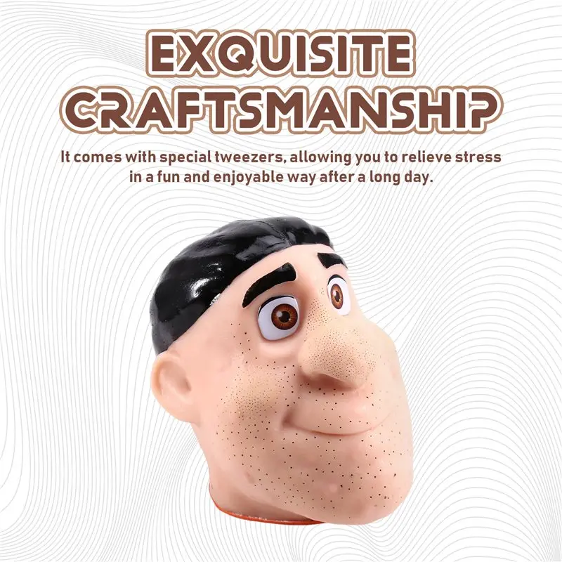 MACH-Akne-Pickel-Popper mit Pinzette zur Stresslinderung und Entfernung von Mitessern, sensorische Dekompression