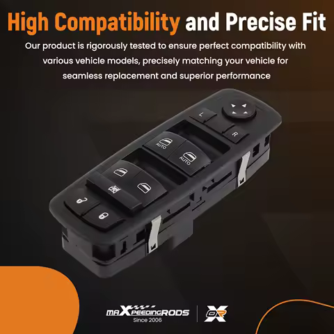 Window Switch for Chrysler Town &amp; Country Dodge Grand Caravan 2012-16 4602533AE