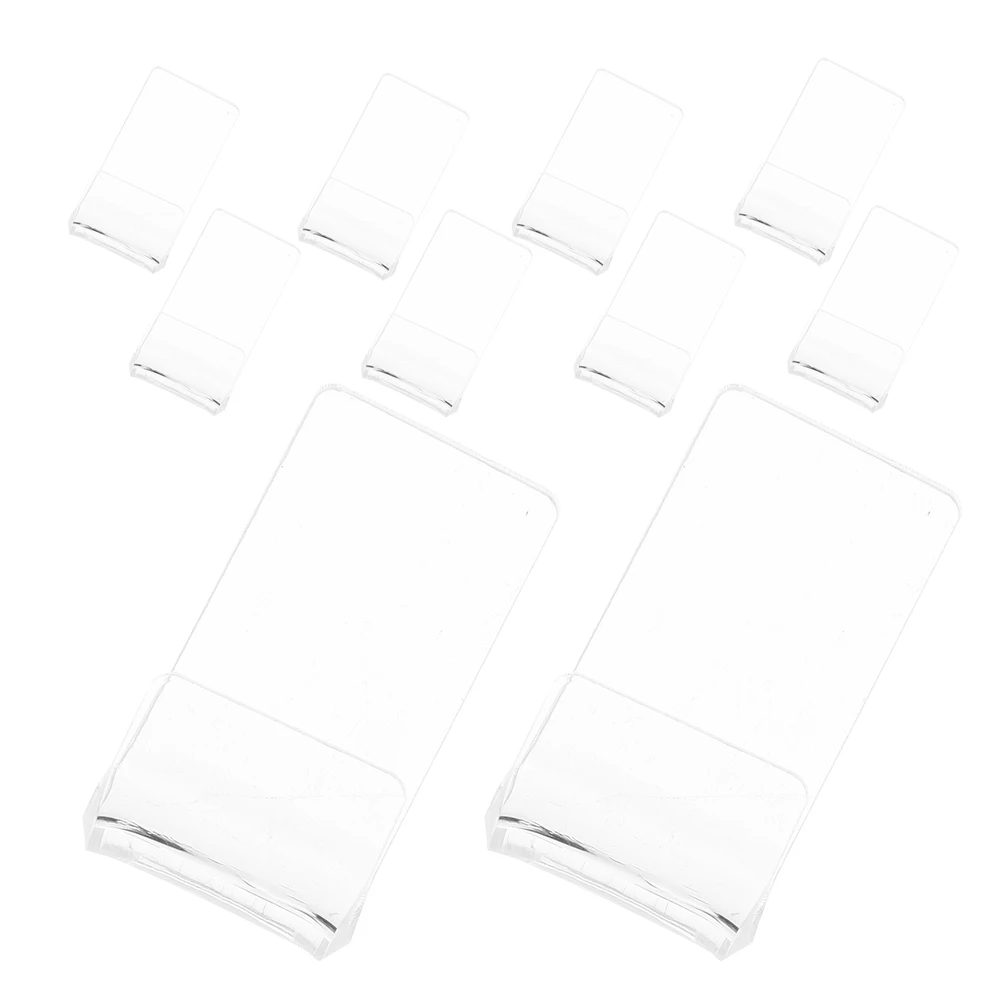 

20pcs Acrylic Record Mount Cd Display Frame Shelf Vinyl Records Photos Storage Solution Magazines Holder