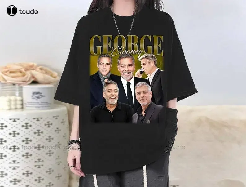 George Clooney Retro T-Shirt, George Clooney Unisex  Tee, New Movie T-Shirt, Vintage T-Shirt