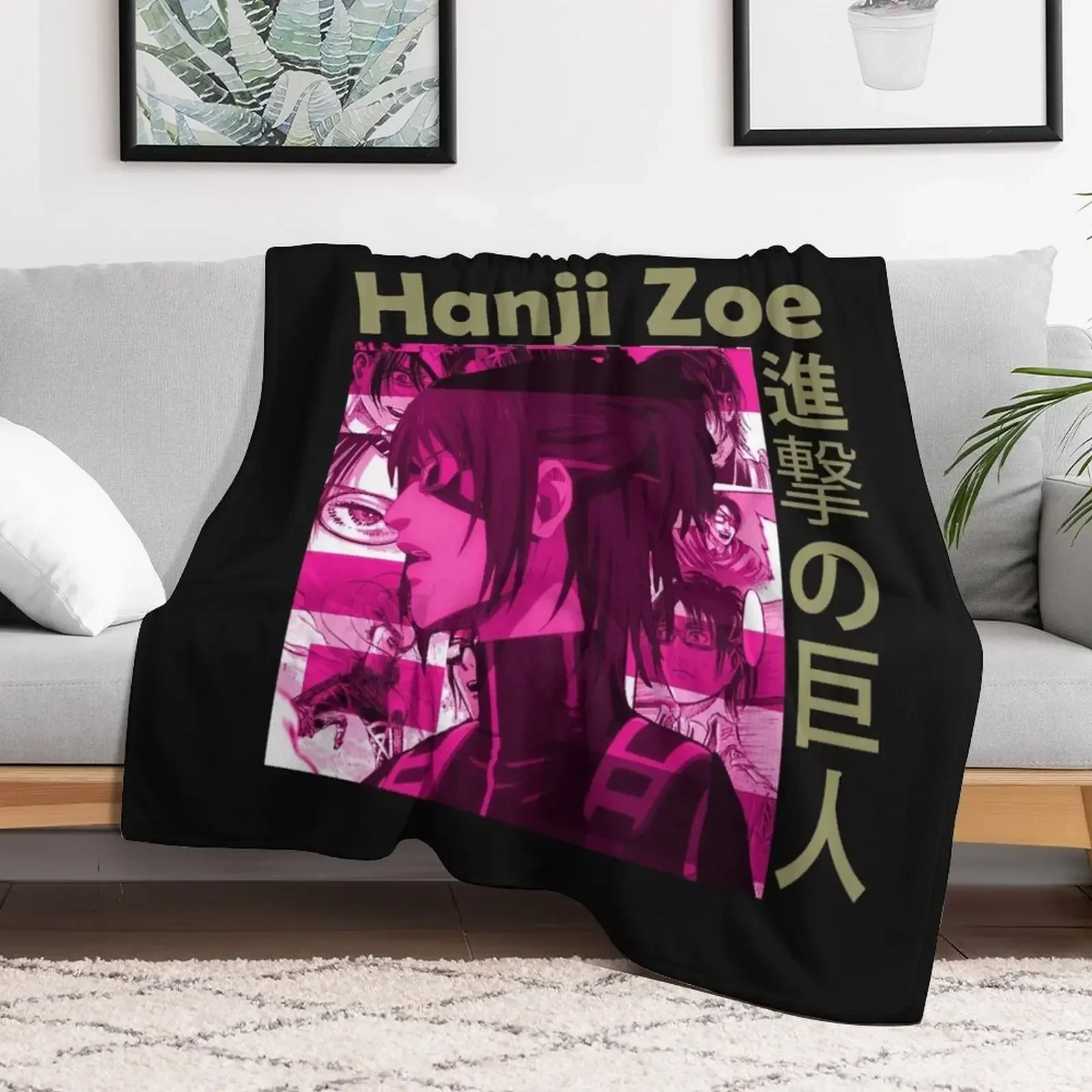 Hanji Zoe new Throw Blanket sofa bed cosplay anime Sofa Throw Blankets