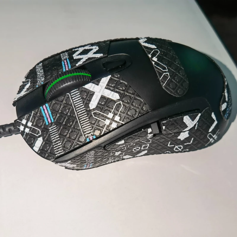 For Logitech G403/G603/G703 Grip Tape - Gaming Sweat-Proof Mouse Film with Bonus Cleaning Cotton