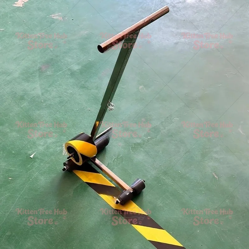 Tape quick marking machine warehouse cordon court parking space ground marking sticker