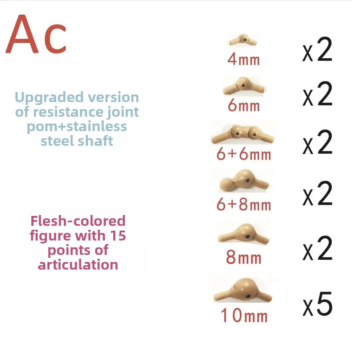 Ac fábrica brinquedos 15 juntas preto personalizado ultron juntas pregadas fixação com unhas de aço inoxidável kaiyodo figuras de ação