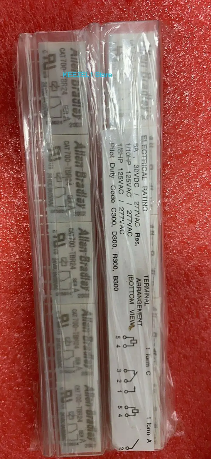Spot CAT 700-TBR24 relay 24VDC/6A 5-pin  5PCS -1lot
