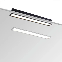 Przyciemniany światło punktowe LED typu Downlight 10w 20W 20w liniowy pasek świetlny kreatywny długa taśma liniowy światła korytarz do salonu