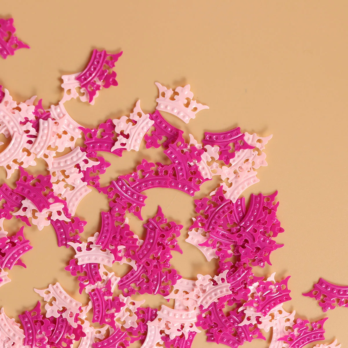 

15 Pcs Crown Confetti for Party Super Flash Wedding Shape Birthday Sequins Baby