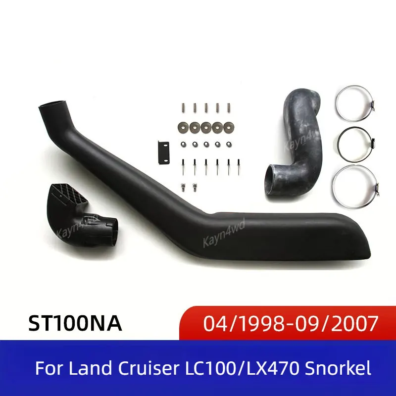 Offroad 4X4 Accessoires Air Ram Inlaat Snorkel Kit Voor 1998-2007 Toyota Land Cruiser Lc100 Fj100/Lexus Lx470 Wading Slangpijp