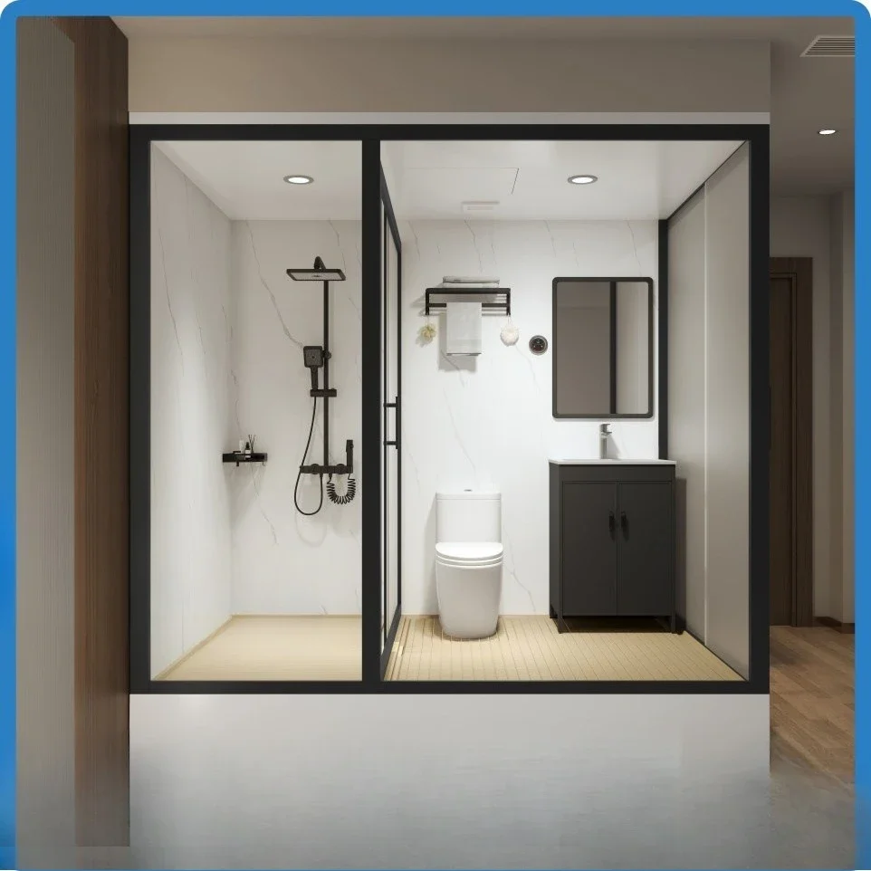Shower Room Integrated Easy Assembly Durable