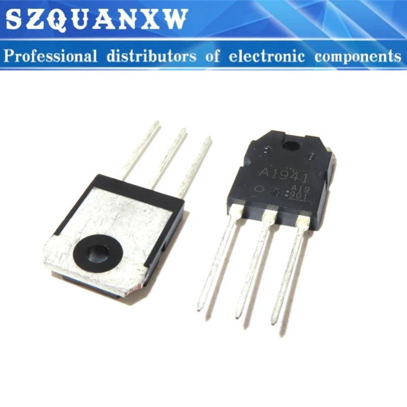 10PCS 5pairs 2SC5198 2SA1941 TO3P (5PCS A1941 + 5PCS C5198) TO-3P Transistor original authentic