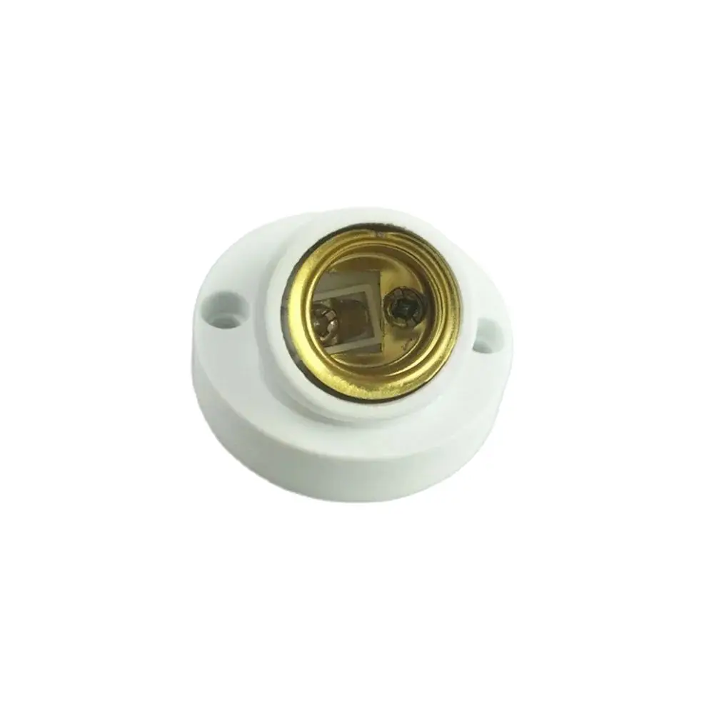 1pcs E14 Led Lighting Screw Lamp Holder Converter E14 Bulb Socket Adapter LED Saving Light Halogen Lamp Bases White