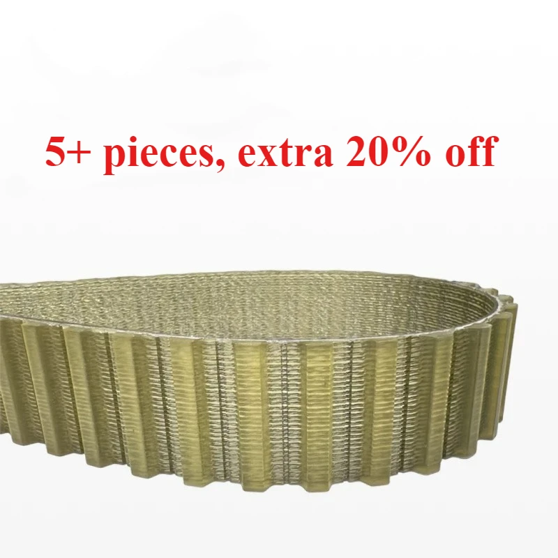 T10-120 T10-121 T10-124 T10-125 T10-130 T10-132 Japan T10 Polyurethane Timing Belt for Packaging Machine, Textile Machine