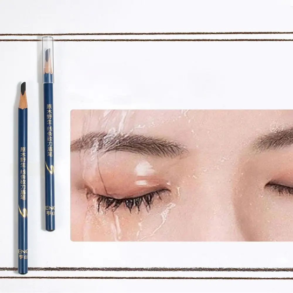 Natural Long-lasting Eyebrow Pencil Waterproof Sweat Resistant Eye Brow Pen Not Fading Smudge-proof Eyebrow enhancer Beginners