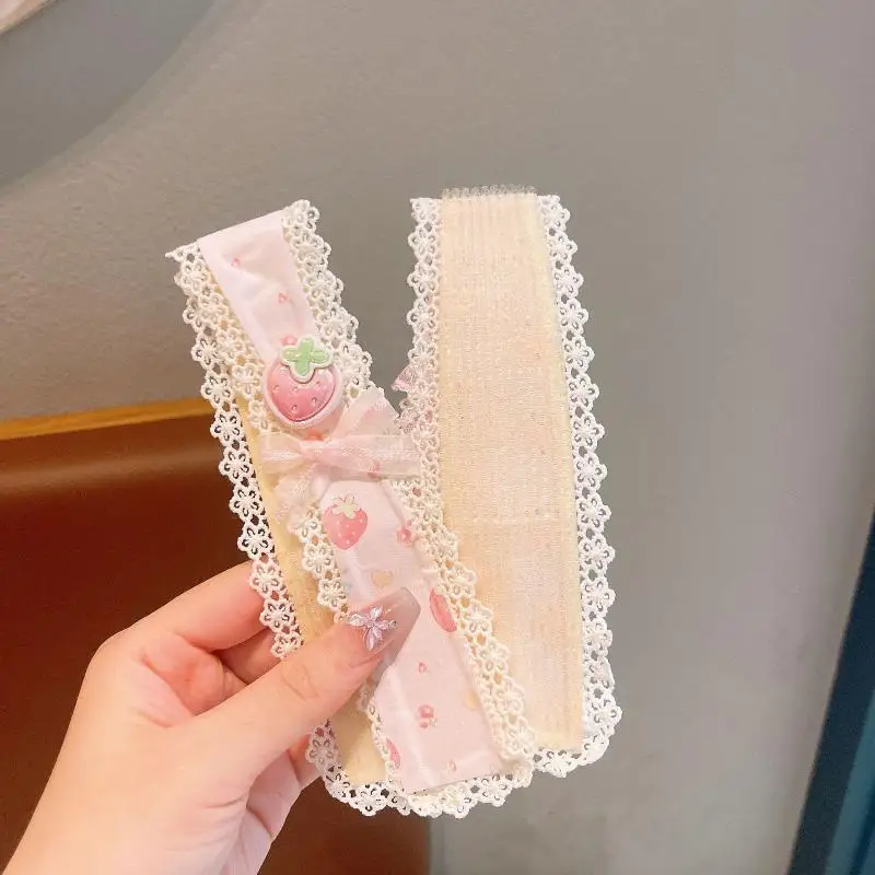 1 Stück Baby Kleiner Blumen-Haaraufkleber Kinder Haarstyling-Artikel für Unordentliche Haare Pony-Sticker Mädchen Süße Kopfbedeckung – Detail 4