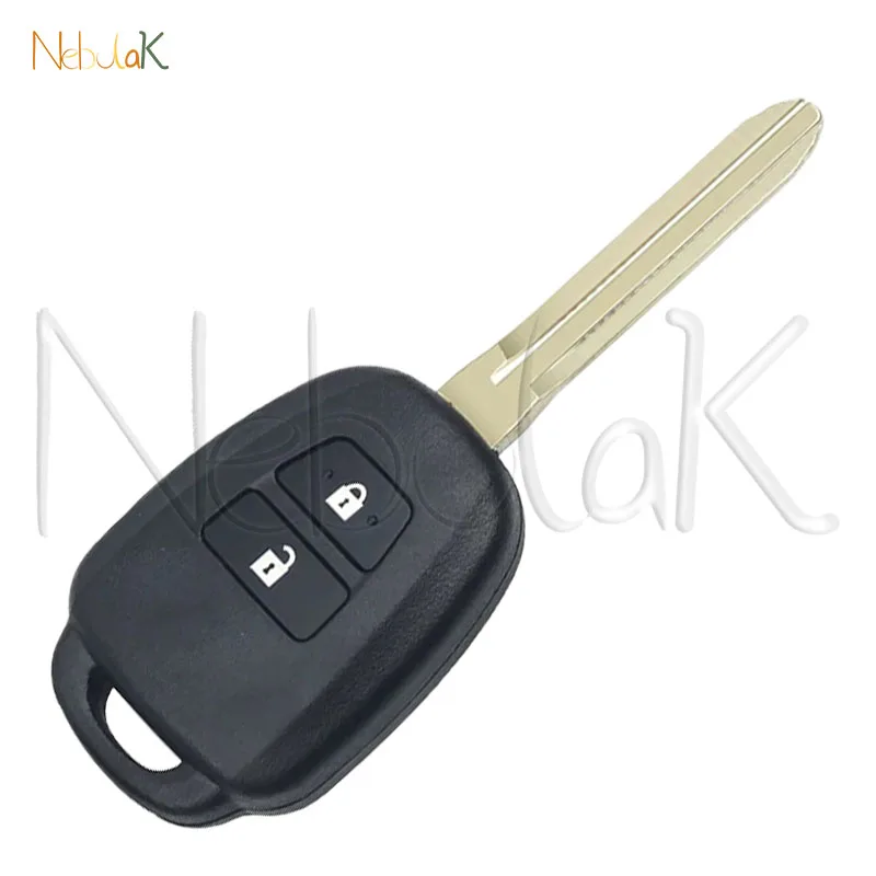Remote Car Key Shell Case for Toyota Camry Prius Highlander Corolla Yaris Tacoma RAV4 Tundra TOY43 2/3/4 Buttons Housing Cover view 5