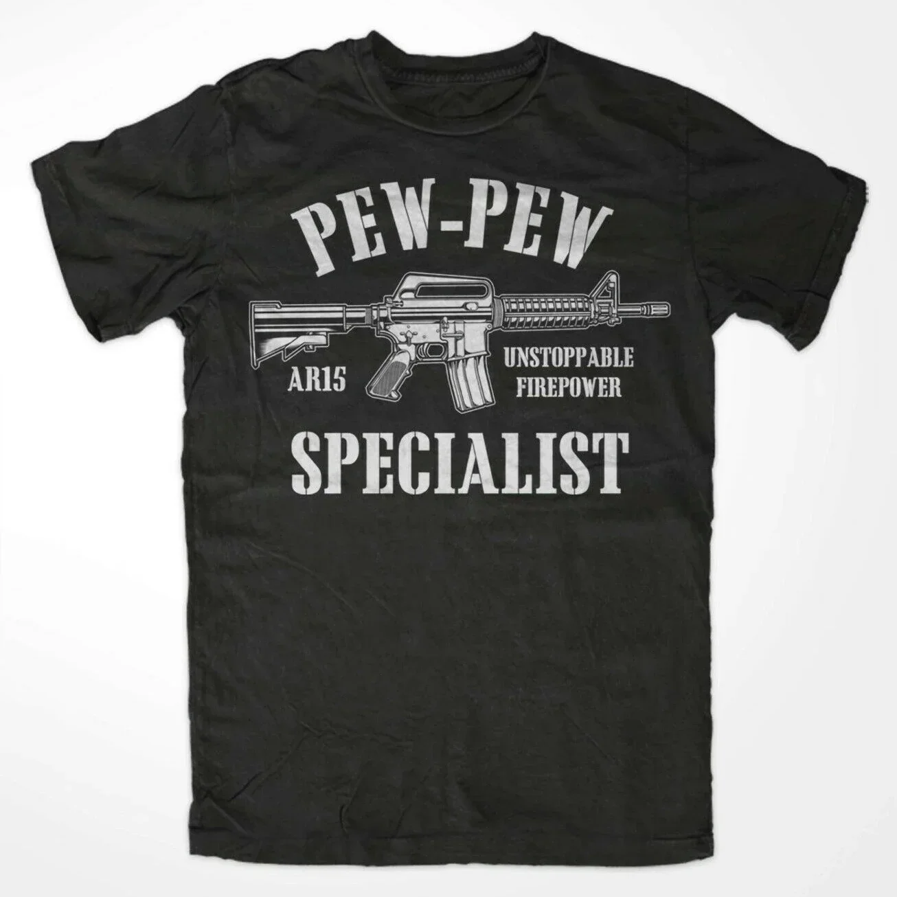 Weapon Morale Gun Isaf BW Naval Seals Operator AR15 Pew-Pew Specialist T-Shirt graphic t shirts  harajuku clothing 2024 funny