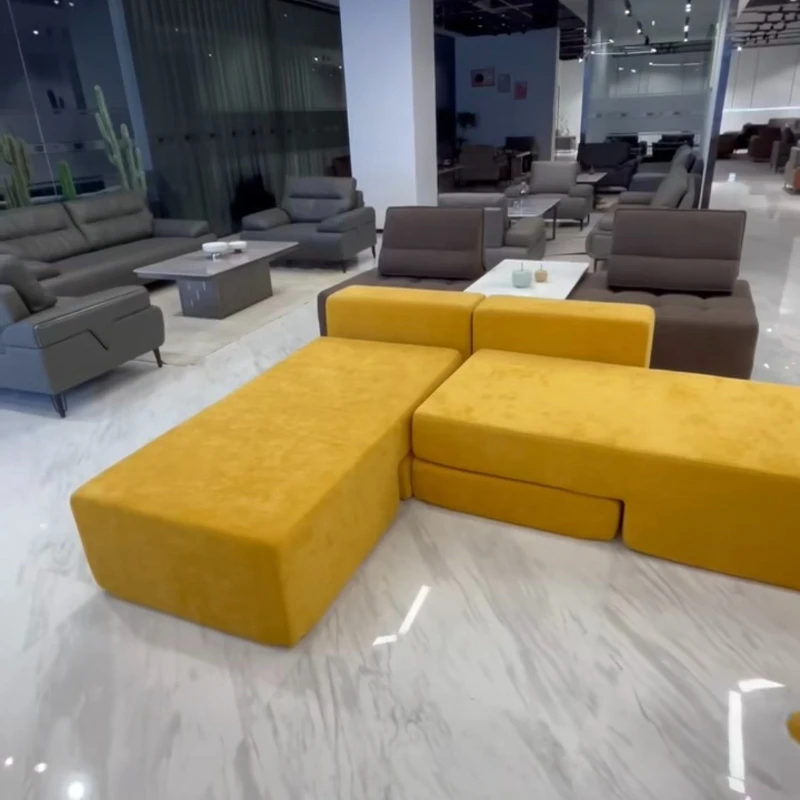 

Vacuum Compression Sofa, Versatile Living Room Fabric Sofa, Comfortable Sofa Bed, Customizable