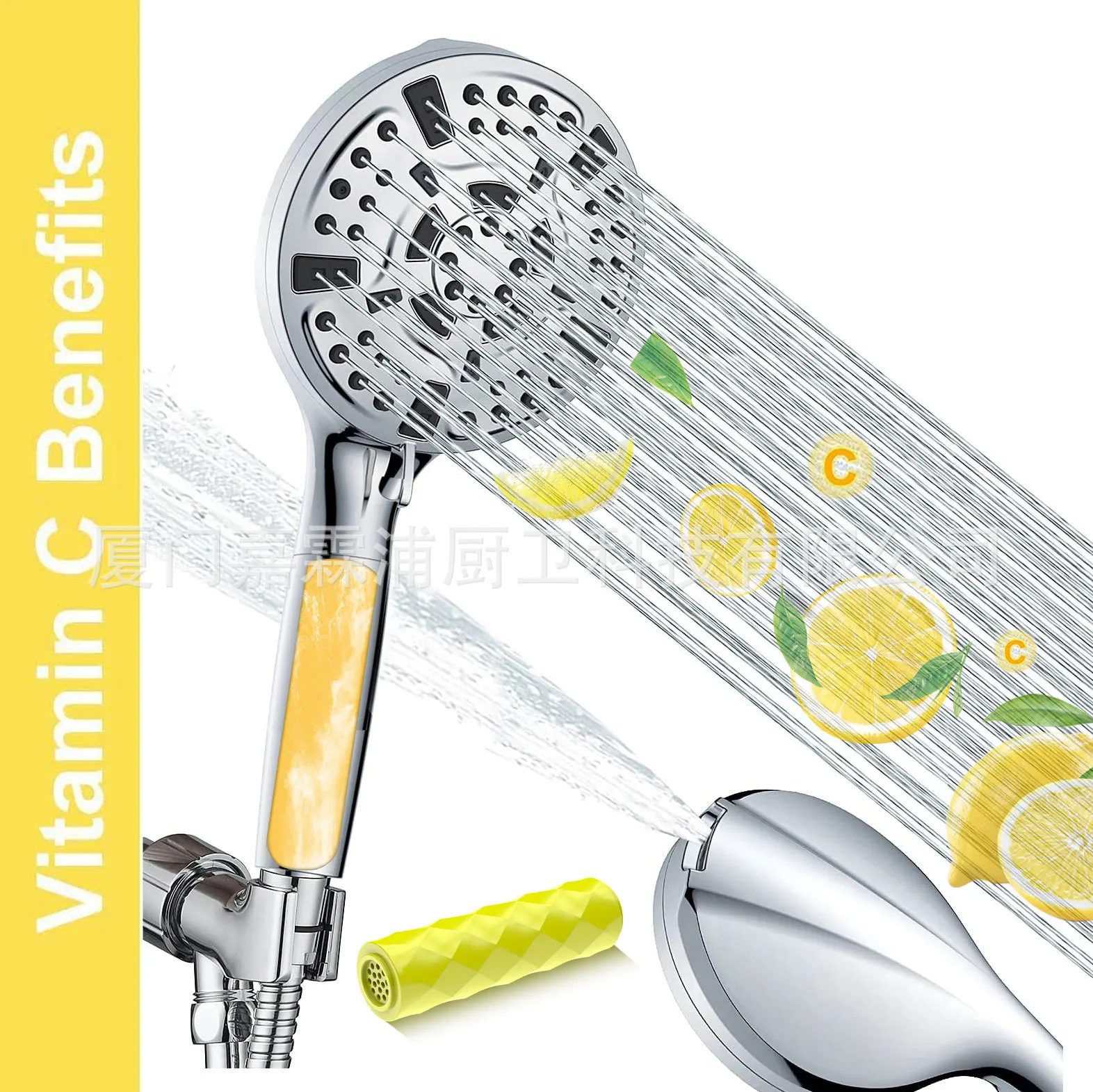 

Amazon American Filter Vitamin C Skin Beauty Water Purification Spray Gun Water Sprinkler Shower Aromatherapy Handheld Shower
