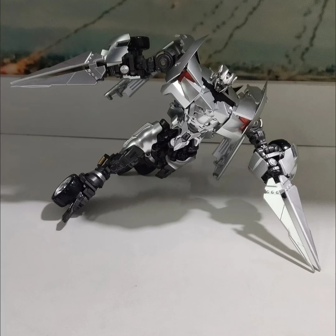 Transformation Toy Reprint LS08 Sideswipe Assassin Crossfire Enlarge G1 Autobot Model Alloy Robot Toy Boy Gift Action Figure
