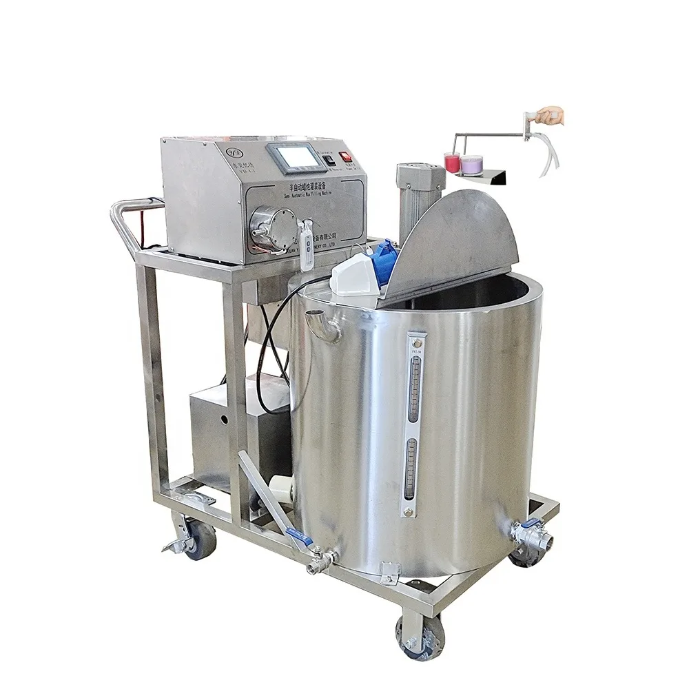 Jacketed Wax Heater & Liquid Dispenser, Soy Wax Paraffin Gel Candle Making Machine