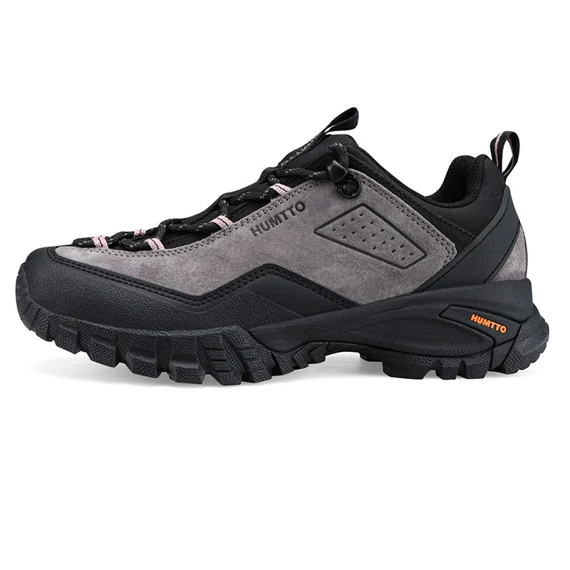 Humtto Cowhide Outdoor Hiking Shoes Men Breathable Climbing women Sneakers Trekking Hunting Tourism Mountain boots casual shoes