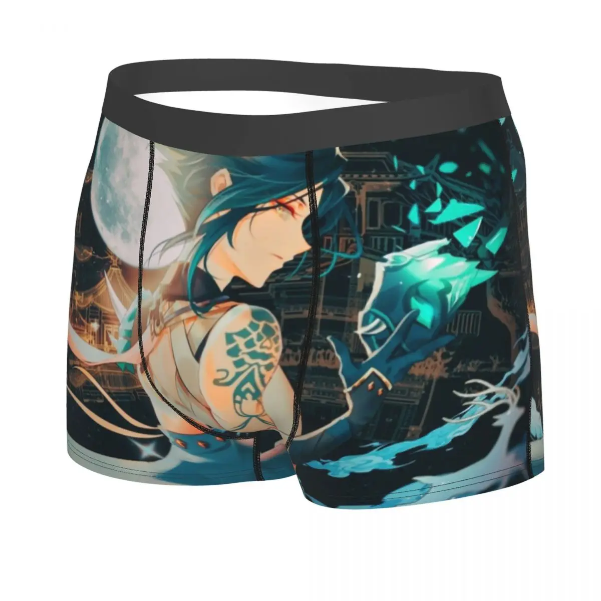 Male Cool Xiao Underwear Boxer Briefs Men Soft Shorts Underpants